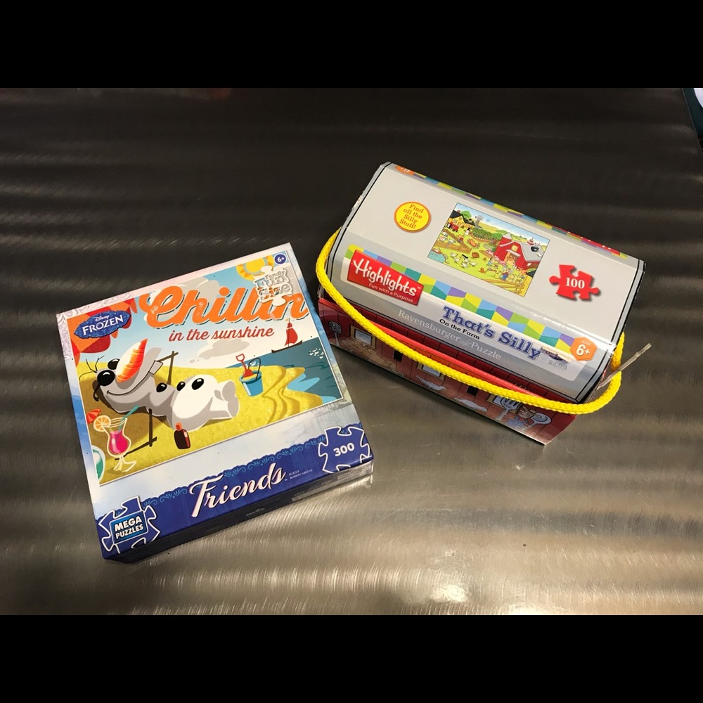 Disney Frozen Puzzles | Ages 6+ | Two for One